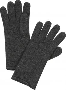 ESPRIT Prstové rukavice tmavě šedá