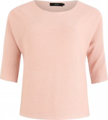 Vero Moda Curve Halenka \'VMNORA 3/4 BOATNECK BLOUSE COLOR CURVE\' pudrová