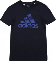 ADIDAS PERFORMANCE Funkční tričko noční modrá / královská modrá