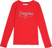VINGINO Tričko červená / stříbrná