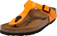 BIRKENSTOCK Žabky \'Gizeh\' oranžová