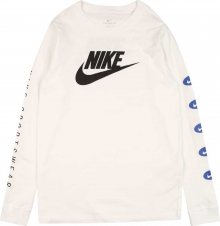 Nike Sportswear Tričko \'Futura\' bílá / černá