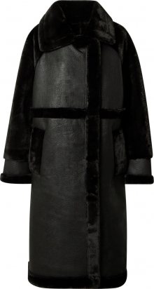 VILA Přechodný kabát černá