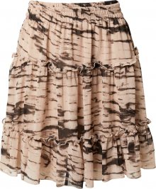 ONLY Sukně \'Amanda\' hnědá / béžová