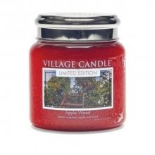 Village Candle Vonná svíčka ve skle Jabloňové Dřevo (Apple Wood) 390 g