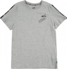 PUMA Funkční tričko \'Amplified\' šedá / černá