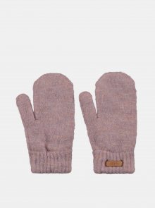 Růžové dámské rukavice Barts