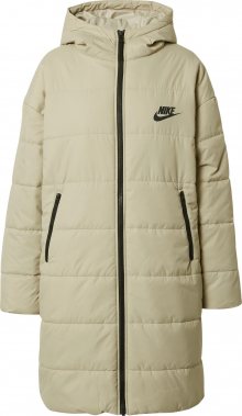 Nike Sportswear Zimní kabát \'Core\' béžová / černá