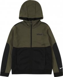 Nike Sportswear Mikina \'Air\' černá / khaki