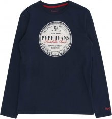 Pepe Jeans Tričko \'Jamess\' námořnická modř / bílá / červená