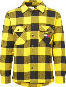 Tommy Jeans Košile \'Sherpa\' žlutá / černá