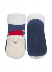Soxo 3136 Frotki dětské ponožky, vánočními motivy 16-18 jeans