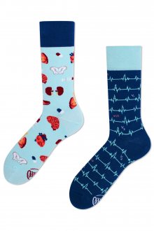 Many Mornings modré ponožky DR Sock - 35-38