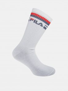 Sada 2 párů dámských bílých ponožek FILA