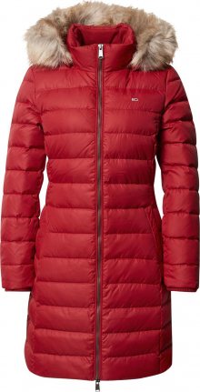 Tommy Jeans Zimní kabát \'Essential\' vínově červená