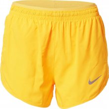 NIKE Sportovní kalhoty zlatá / oranžová