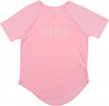 NIKE Funkční tričko \'Trophy\' bílá / světle růžová