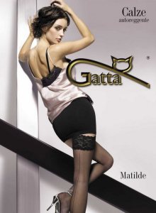 Punčochy Gatta Matilde 1/2 grafitová (tmavě šedá)