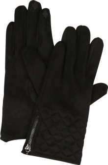 ESPRIT Prstové rukavice černá