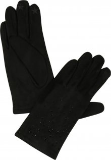 ESPRIT Prstové rukavice \'Glamour\' černá