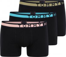 Tommy Hilfiger Underwear Boxerky olivová / růžová / tyrkysová / námořnická modř