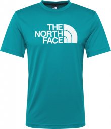 THE NORTH FACE Funkční tričko \'Tanken\' tyrkysová / bílá