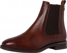 TAMARIS Chelsea boty hnědá