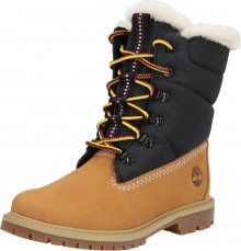 TIMBERLAND Kozačky černá / světle hnědá