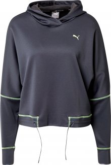 PUMA Sportovní mikina \'Winter Pearl Training Hoodie\' antracitová / zelená