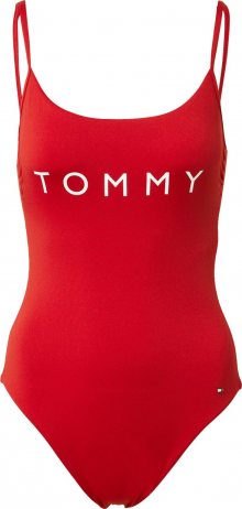 Tommy Hilfiger Underwear Plavky červená / bílá