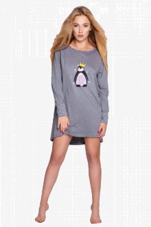 Sensis Pinguino Noční košilka S/M šedá