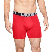 Boxerky Under Armour Charged Cotton 6In 3 Pack - XS