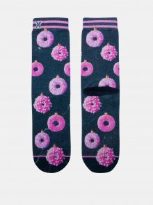Modro-růžové dámské ponožky XPOOOS - ONE SIZE
