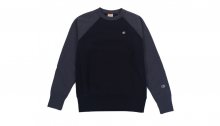 Champion Colour Block Reverse Sweatshirt černé 214918-F20-BS501