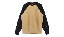 Champion Colour Block Reverse Sweatshirt hnědé 214918_F20_MS057