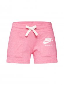 NIKE Sportovní kalhoty \'Vintage\' pink / bílá