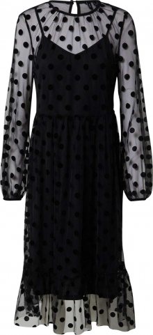 VERO MODA Koktejlové šaty \'AUGUSTA\' černá