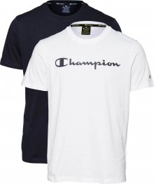 Champion Authentic Athletic Apparel Tričko bílá / noční modrá