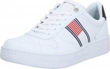 TOMMY HILFIGER Tenisky \'Basket\' bílá / námořnická modř