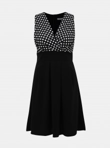 Černé puntíkované šaty Haily´s Ilona