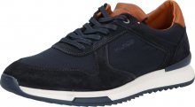 TOMMY HILFIGER Tenisky \'RUNNER CRAFT\' hnědá / námořnická modř