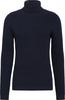 TOM TAILOR DENIM Svetr tmavě modrá