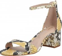 ALDO Sandály \'VILLAROSA\' žlutá / béžová / hnědá