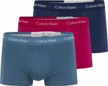 Calvin Klein Underwear Boxerky magenta / tmavě modrá / pastelová modrá / bílá