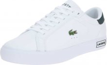 LACOSTE Tenisky \'POWERCOURT\' tmavě zelená / bílá
