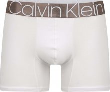 Calvin Klein Underwear Boxerky bílá / stříbrná