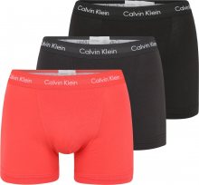 Calvin Klein Underwear Boxerky černá / korálová / šedá