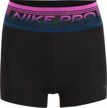 NIKE Sportovní kalhoty modrá / černá / pink