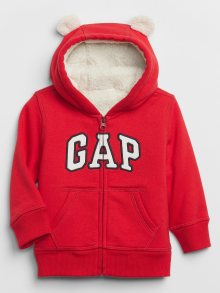 Červená holčičí mikina GAP Logo