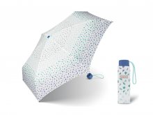 ESPRIT Petito Ditsy Florals denim dámský mini deštník - Modrá